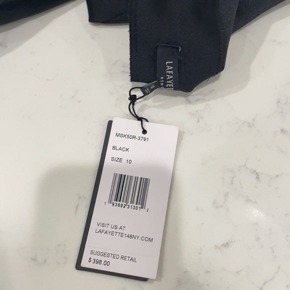 Lafayette 148NY black pencil midi/maxi skirt 40" - Picture 16 of 16